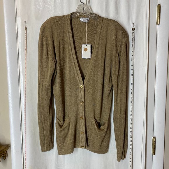Vintage Silk Calvin Klein Sweater - Sample Sale - Picture 1 of 7